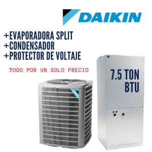 Combo Aire Acondicionado Split Multi Posición Daikin 7.5 Ton 3PH Inverter
